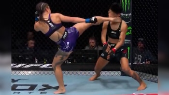 “Es la mejor patada que he visto”: el impactante nocaut en una pelea femenina de UFC que dio que hablar