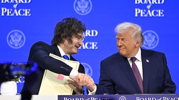 Javier Milei y Donald Trump