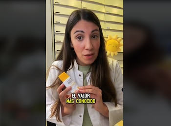 La farmacéutica y 'tiktoker' Sandra