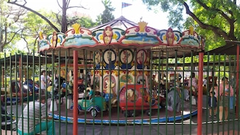 Carlos tiene su calesita en