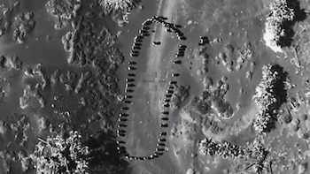 Donald Trump publicó un video