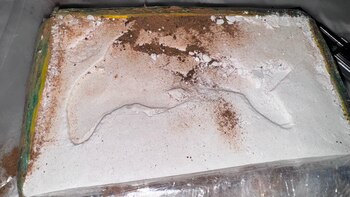 La droga estaba marcada con