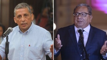 Antauro Humala y Carlos Anderson.