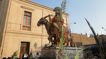 Señor del Triunfo sobre un