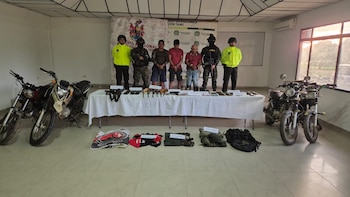 La captura de alias Guacho y de miembros del ELN debilitó significativamente a los Grupos Armados Organizados Residuales según reportan las autoridades - crédito EJC