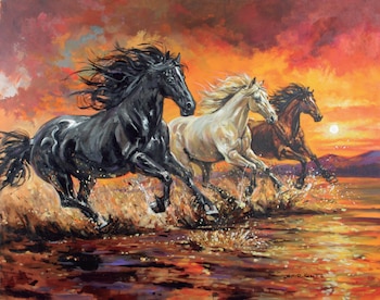 Emir Kent, "Cinetismo al atardecer"
