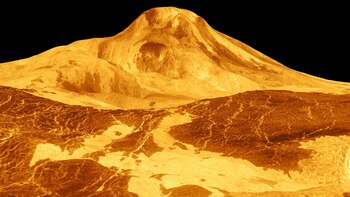 Maat Mons, un gran volcán
