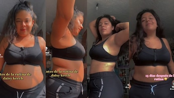 Rutina de Daisy Keech. Foto: