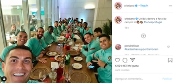 El posteo de Cristiano Ronaldo