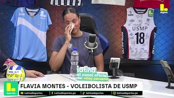 Flavia Montes rompió en llanto