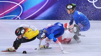 Las imágenes del accidente más