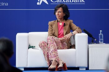 Fotografía de archivo de la presidenta del Banco de Santander, Ana Botín. EFE/Quique García