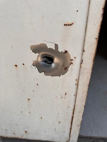 Impactos de bala en el