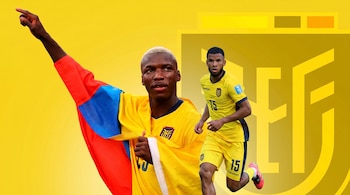 La Selección de Ecuador parte como uno de los posibles caballos negros del torneo, al contar con una plantilla de jugadores que militan en clubes como Paris Saint-Germain, Arsenal y Chelsea. (Composición Raúl A. González/Infobae México)