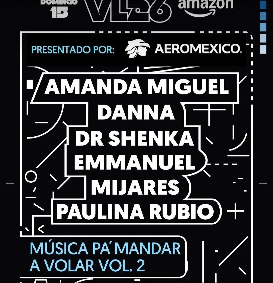 Seis grandes exponentes contribuyen a que Música Pa’ Mandar A Volar ofrezca un recorrido musical diverso para todas las generaciones en Vive Latino