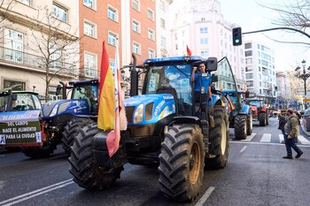 Tractorada en Madrid. (Juanma Serrano