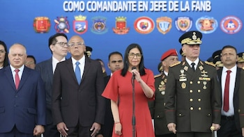 Delcy Rodríguez replicó la fórmula de Maduro y dispara la cúpula militar, aunque privilegia a la Guardia Nacional