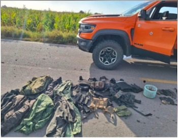 Los indicios incautados
(SSP Sinaloa)