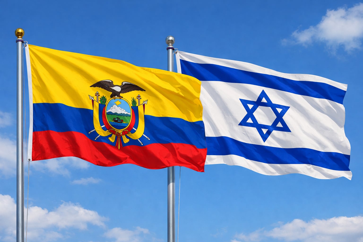 Ecuador e Israel buscan fortalecer sus relaciones bilaterales.
