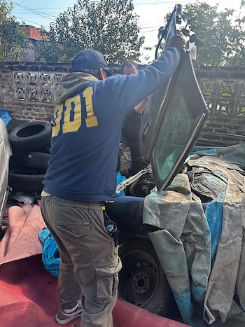 Desarticularon un desarmadero clandestino en isidro casanova