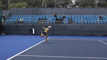 La española Kaitlin Quevedo llega por la vía rápida a semifinales en Sao Paulo