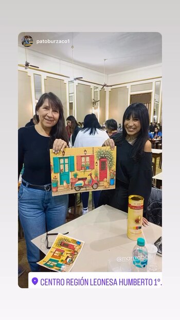 Marixa Balli se refugió en