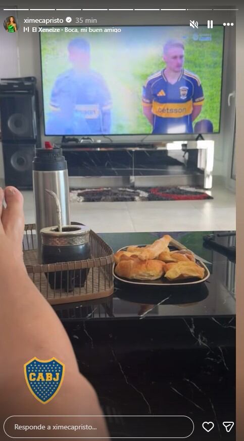 Facturas, mate y fútbol: así se vive el partido con Boca de fondo