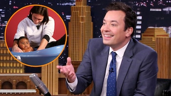 La broma que Jimmy Fallon hizo de la foto viral de Lionel Messi con Lamine Yamal: “La FIFA ha guionizado cada partido durante 20 años”