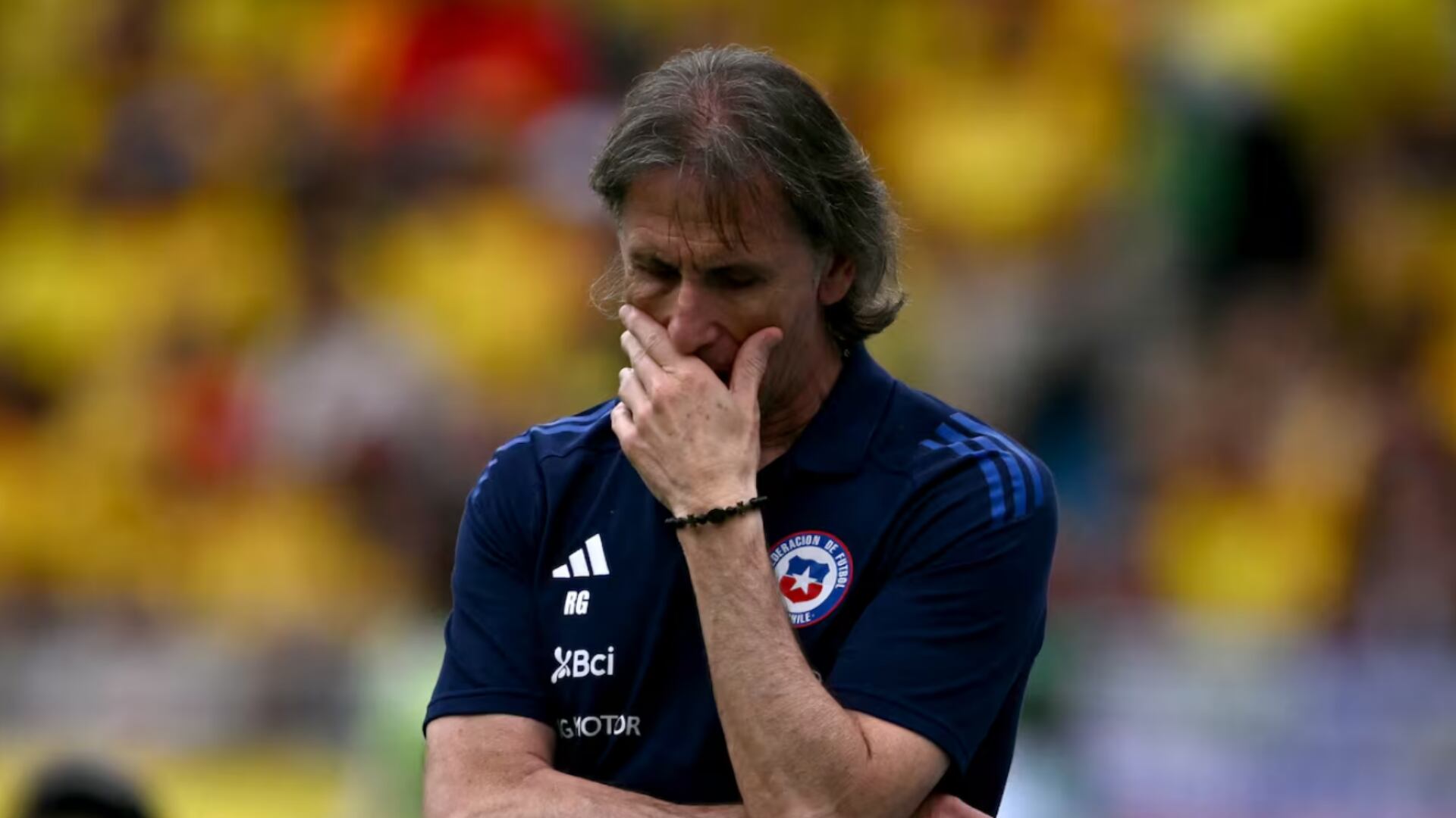 Ricardo Gareca dejó la selección de Chile tras perder con Bolivia y quedar eliminado del Mundial 2026. - créditos: AFP