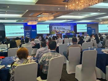El Primer Congreso MiPyME 360 reunió en Santiago de Veraguas a empresarios, gremios, especialistas, organismos multilaterales y autoridades del Gobierno para analizar propuestas dirigidas al desarrollo de las pequeñas empresas. Cortesía