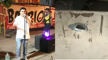 La violencia vuelve a sacudir las calles de Comas, Lima, con el brutal asesinato de un músico durante un evento social en La Alborada. (Composición: Infobae)