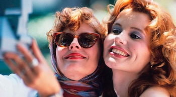 Contracorriente - Thelma y Louise - selfie