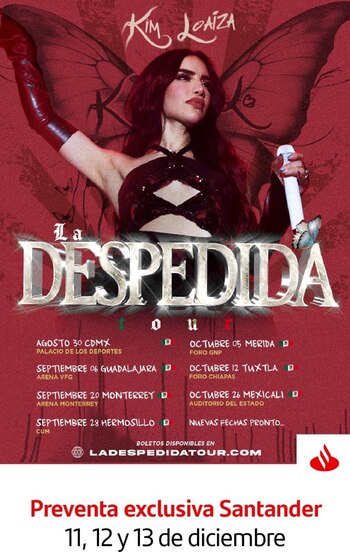 "La Despedida Tour" tendrá varias
