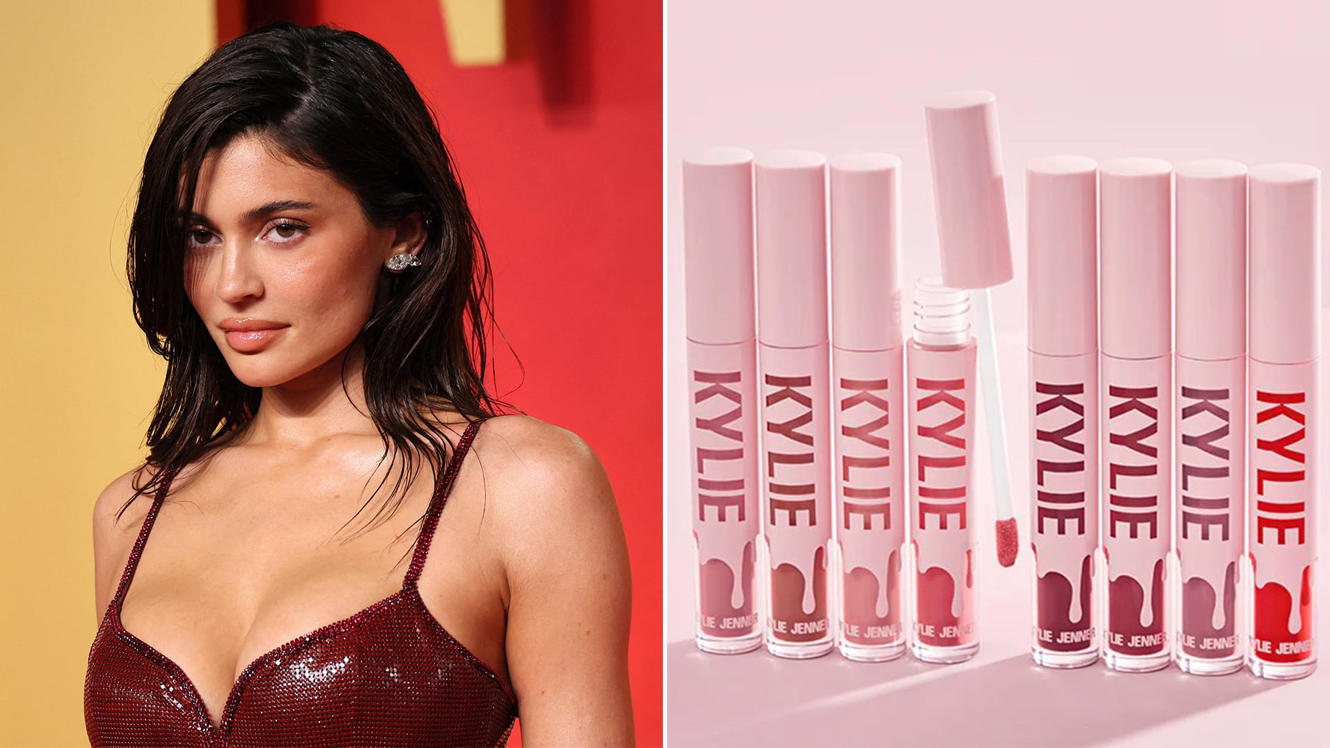 A los 18 años, Kylie Jenner convirtió su popularidad en un imperio de cosméticos con el lanzamiento de Kylie Lip Kit.
