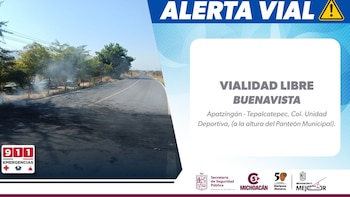 (FOTO: FB: C5 Michoacán)