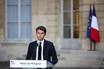 Gabriel Attal. (Reuters)