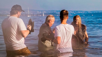 La producción de fotos de Erling Haaland vestido de vikingo