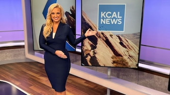 Alissa Carlson, meteoróloga de KCAL