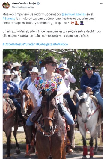 La senadora Verónica Camino. (Foto: