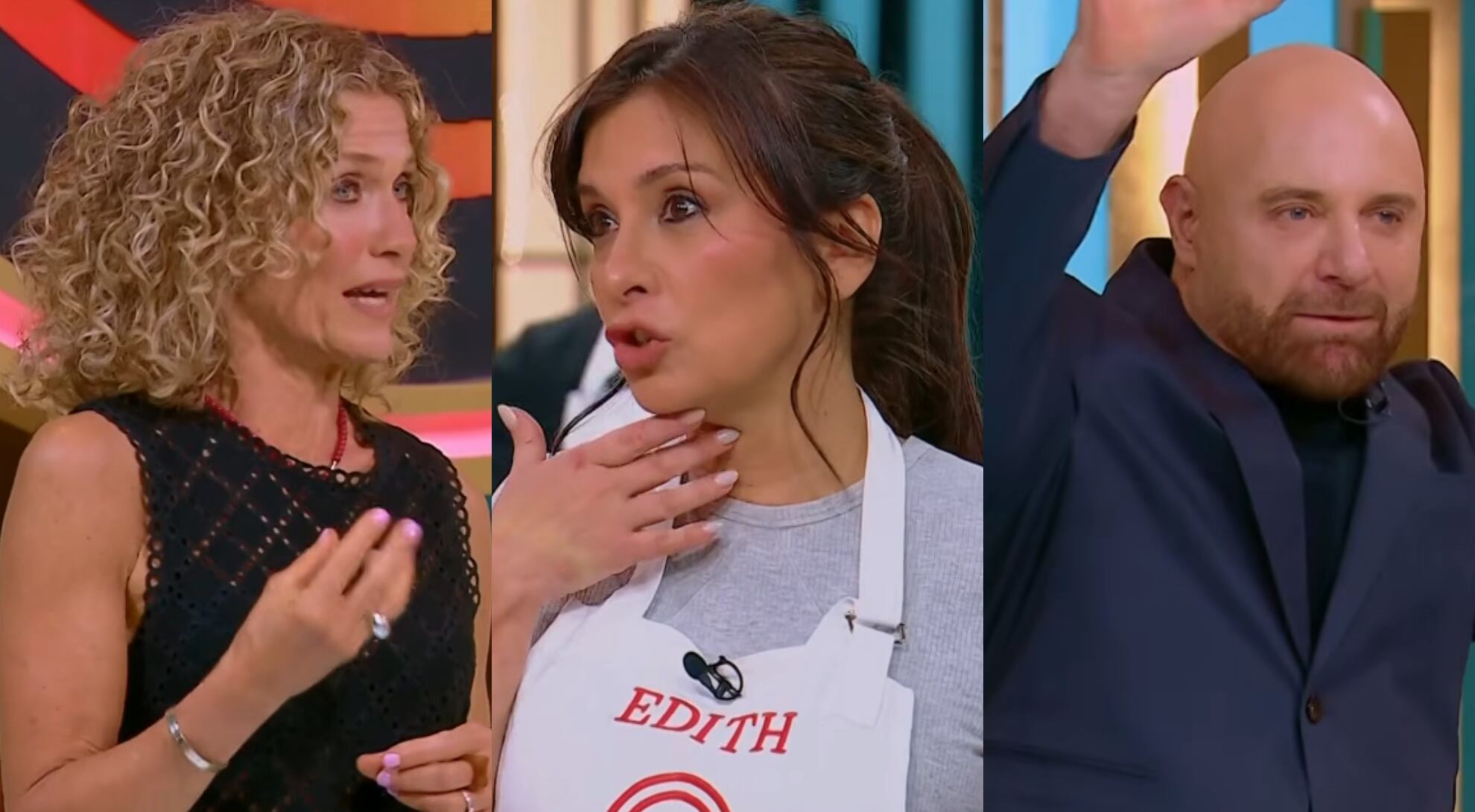 Edith Hermida enfrentó al jurado de MasterChef Celebrity por las críticas a su plato: “No está crudo”