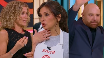 Edith Hermida enfrentó al jurado de MasterChef Celebrity por las críticas a su plato: “No está crudo”