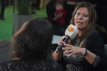 Viviana Rivero pasó por el