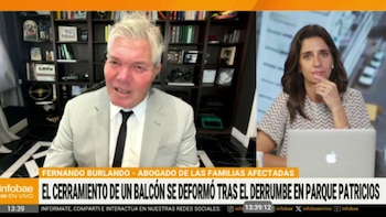 Derrumbe en Parque Patricios: Fernando