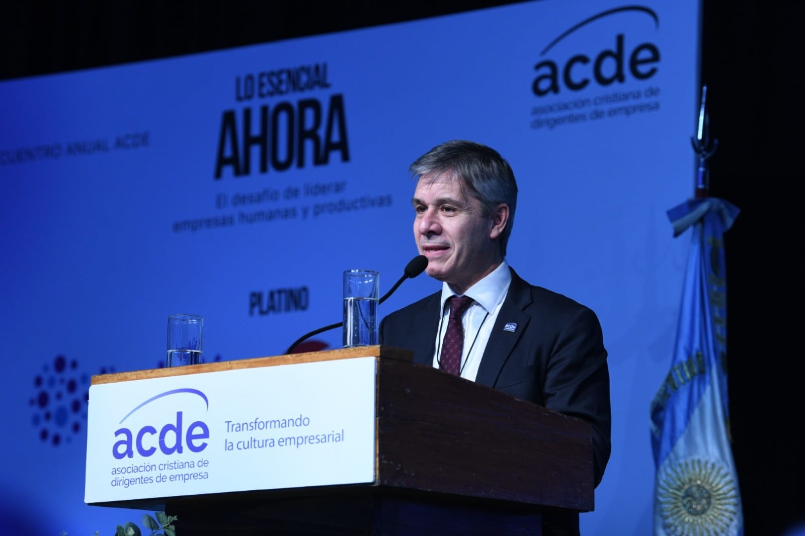 Víctor Valle, presidente de la Asociación Cristiana de Dirigentes de Empresa,