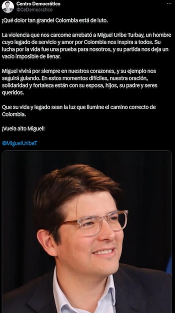 Centro Democrático se pronunció por