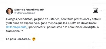 Mauricio Jaramillo Marín se suma