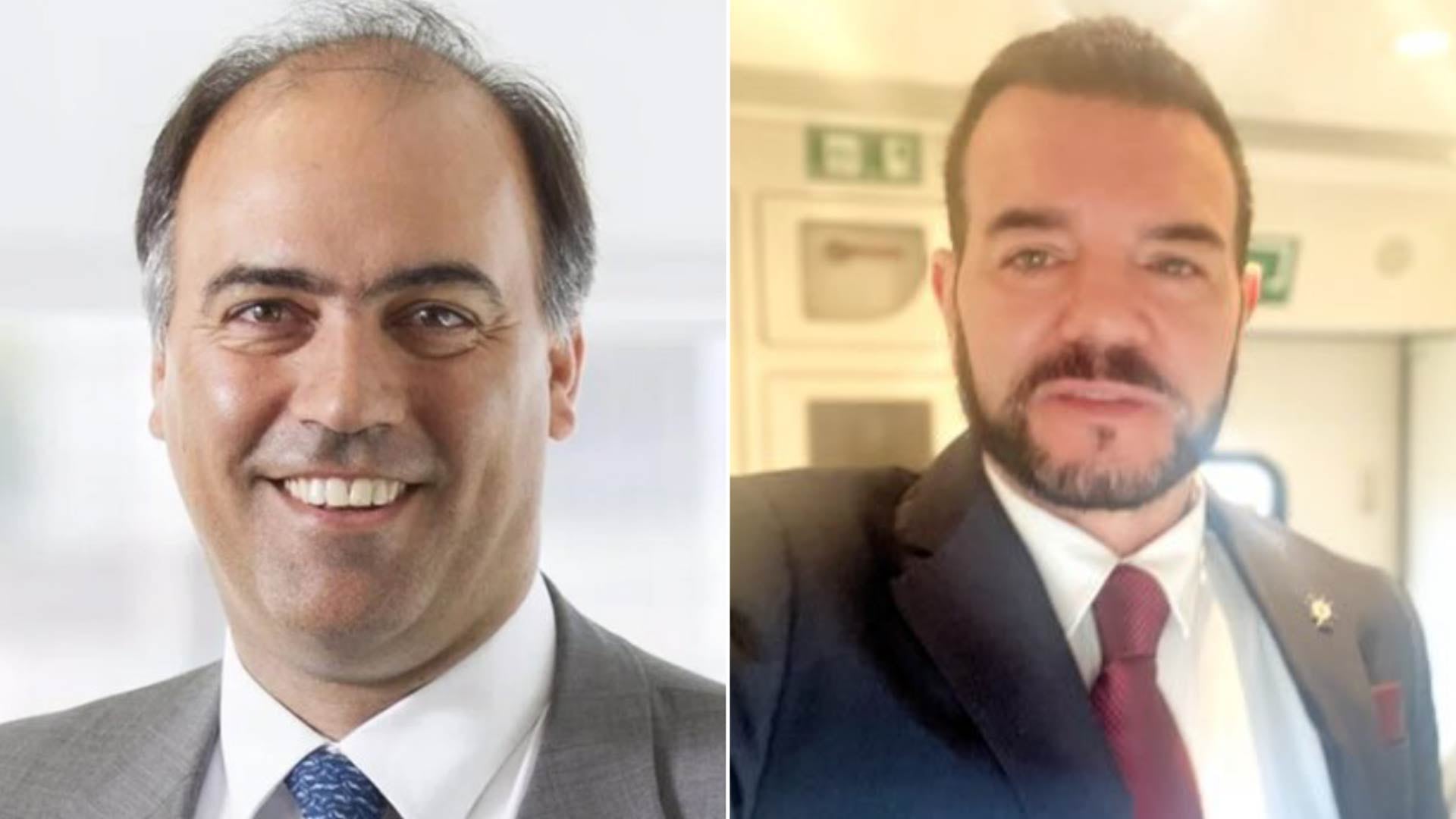 El Embajador argentino en España, Alejandro Bunge Saravia, y el agregado de Inversiones de la Embajada de España, Alejandro Nimo