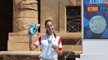 Sandra Alonso estrena el medallero de España en los Juegos Mediterráneos con una plata en contrarreloj