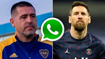 Riquelme y Messi, siempre en