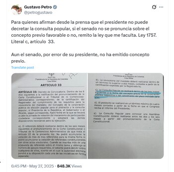 - crédito @petrogustavo/X